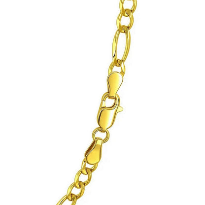 14k Solid Figaro Chain
