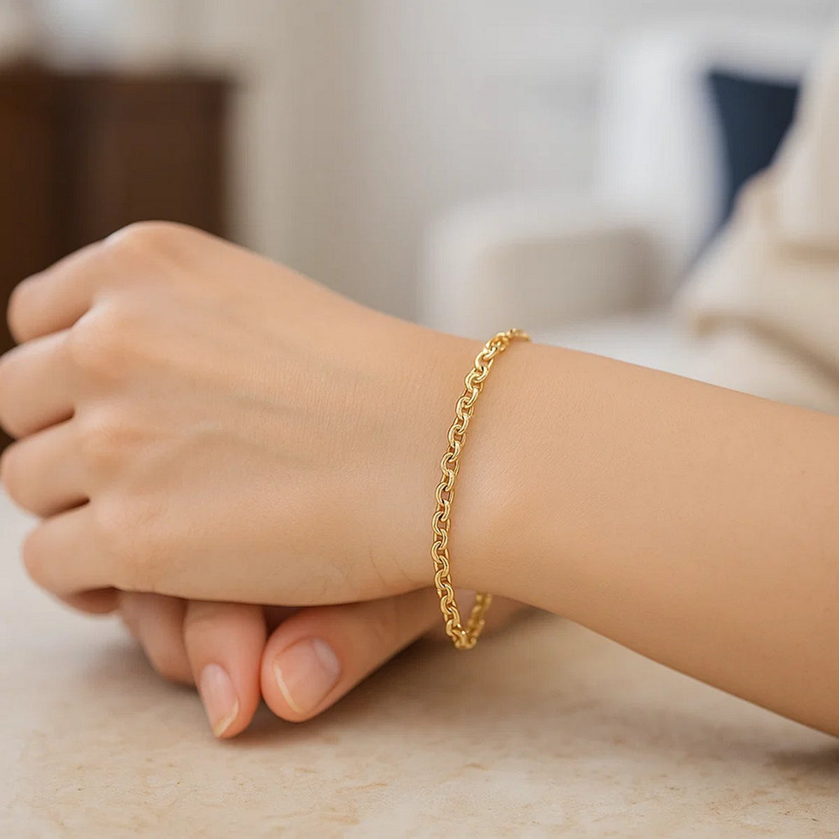 14k Rolo Bracelet (2.50 mm)