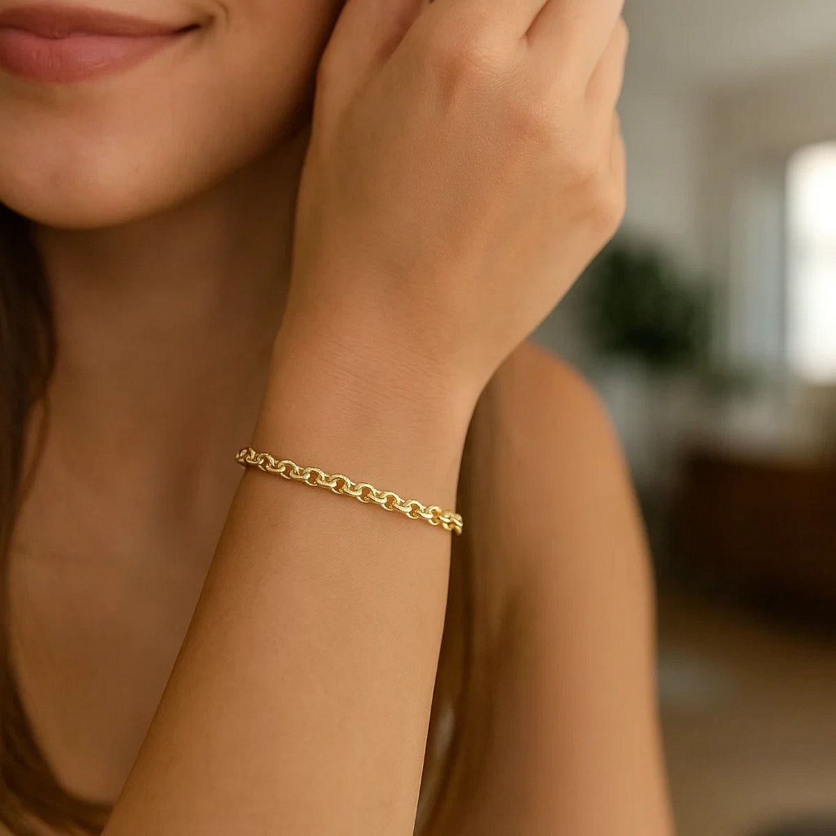 14k Rolo Bracelet (2.50 mm)