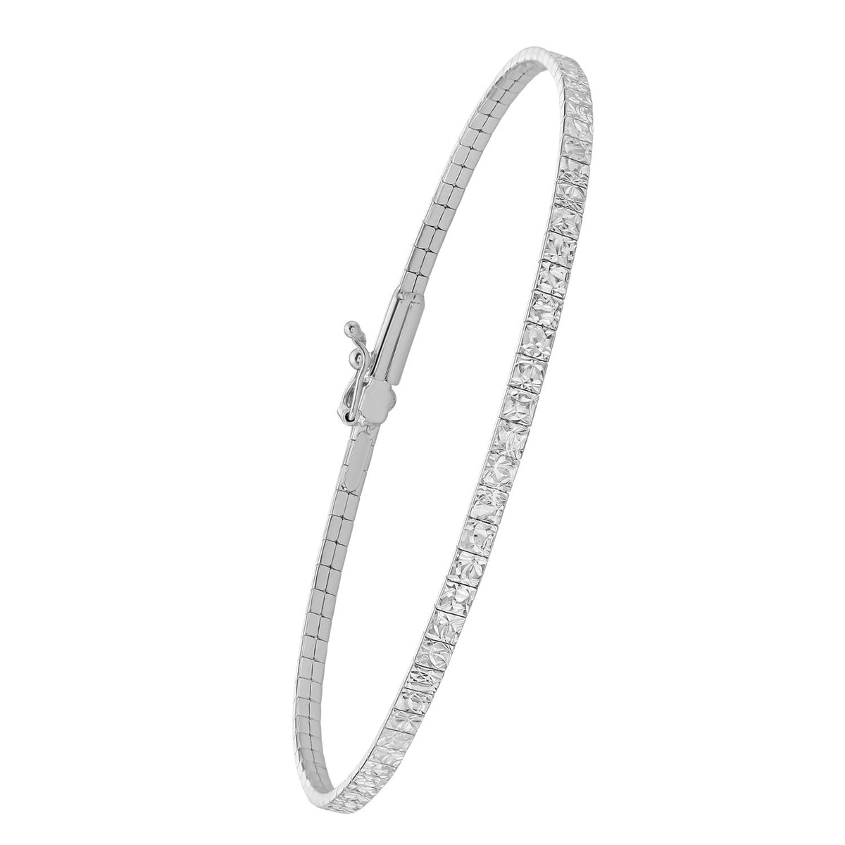 14K Mini Glacier Bracelet (2.10 mm)