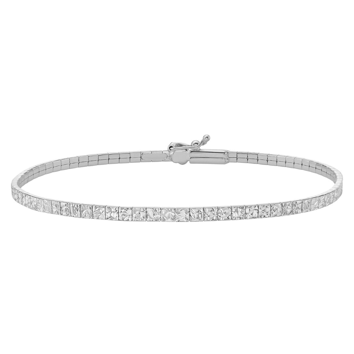 14K Mini Glacier Bracelet (2.10 mm)