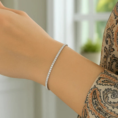 14K Mini Glacier Bracelet (2.10 mm)