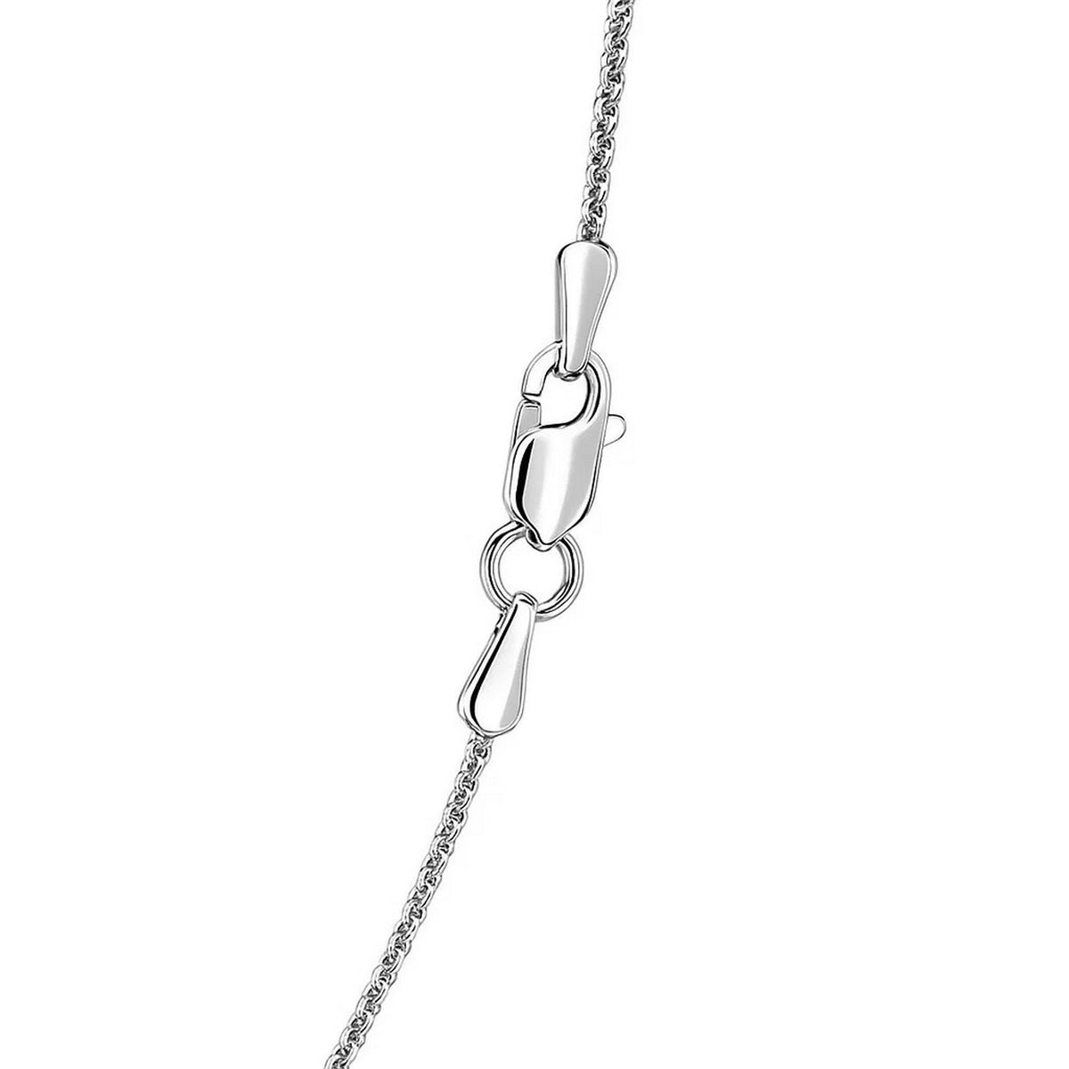 14k Rose Gold Diamond Cut Round Wheat Chain