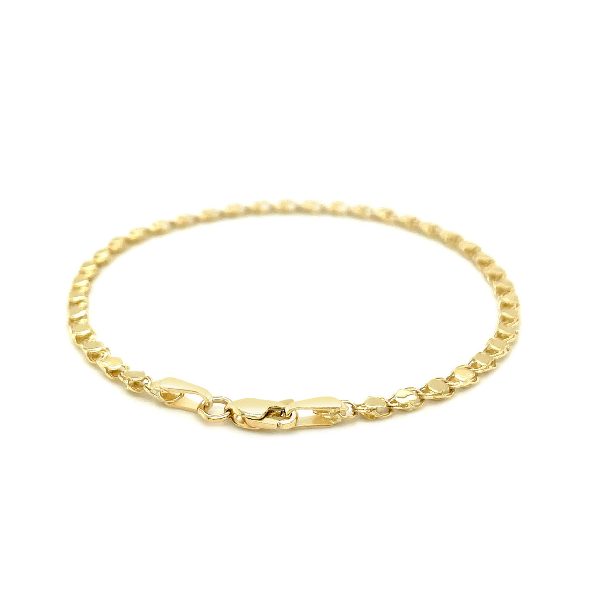 14k Heart Bracelet (3.20 mm)