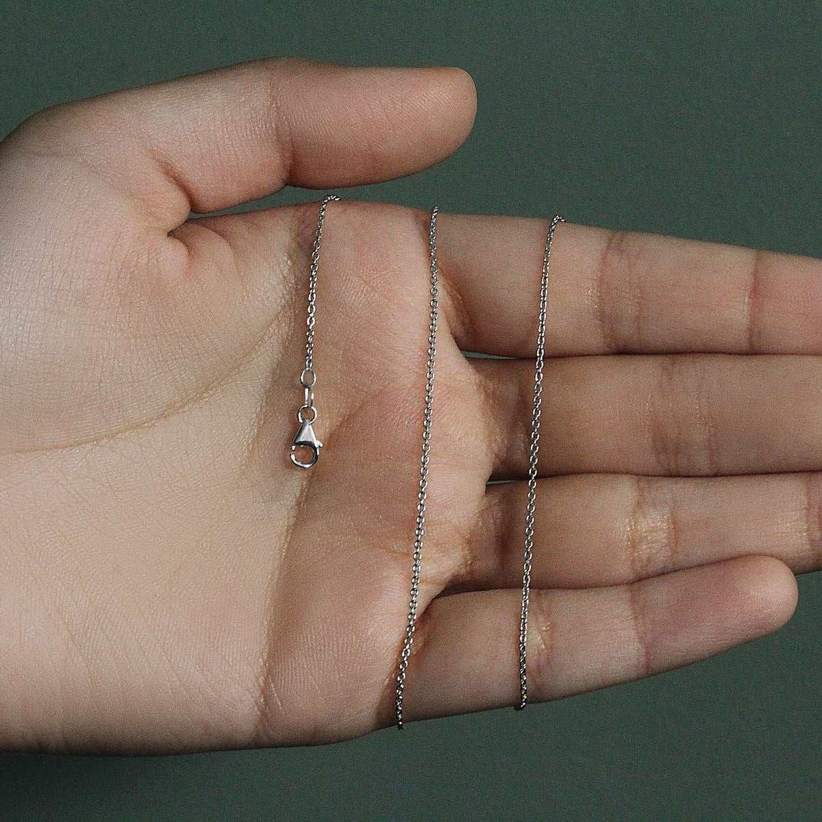 14k Oval Cable Link Chain