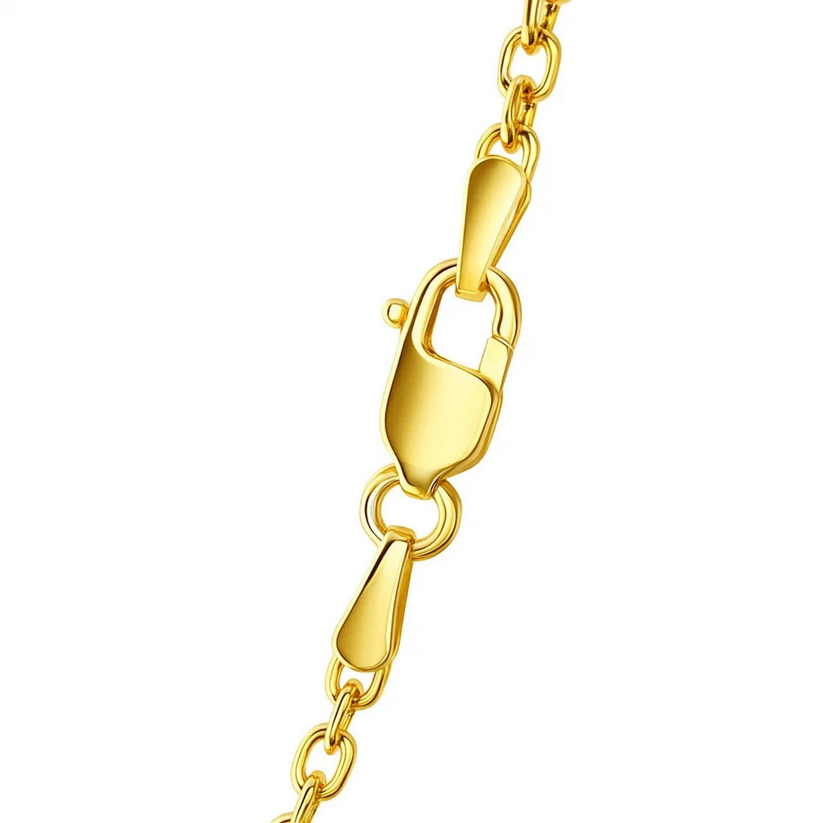 14k Diamond Cut Cable Link Chain (2.20 mm)