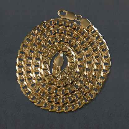 14k Yellow Gold Lite Figaro Chain