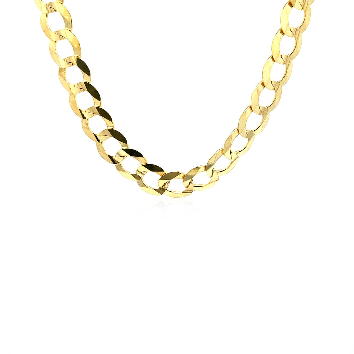 14k Solid Curb Chain
