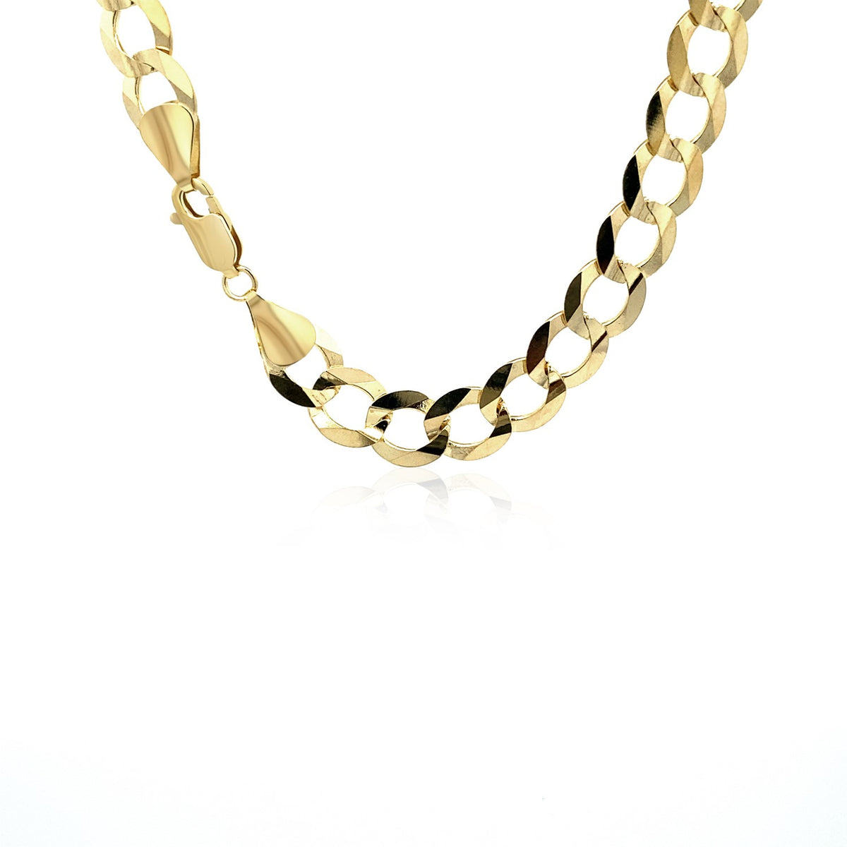 14k Solid Curb Chain