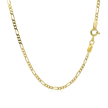 14k Solid Figaro Chain