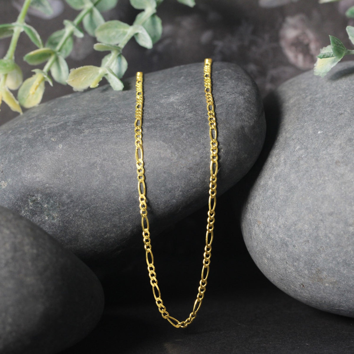14k Solid Figaro Chain