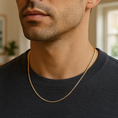14k Classic Box Chain