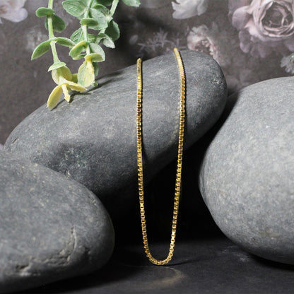14k Classic Box Chain