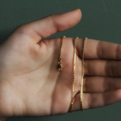 14k Classic Box Chain