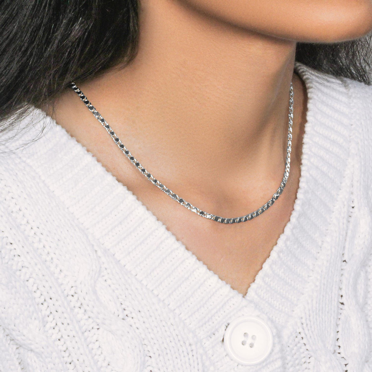 14k Yellow Gold Heart Chain