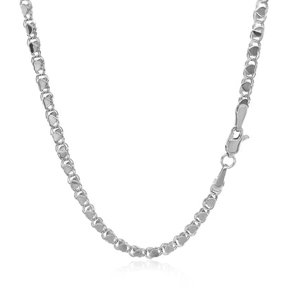 14k Yellow Gold Heart Chain