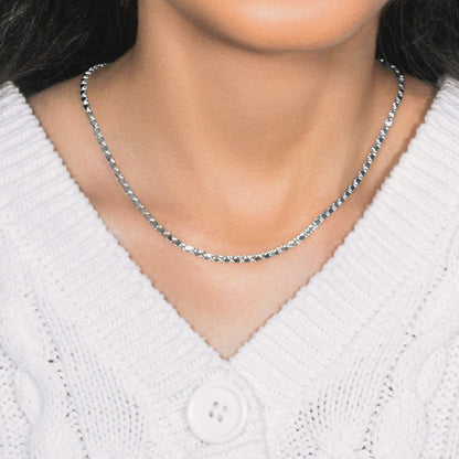 14k Yellow Gold Heart Chain