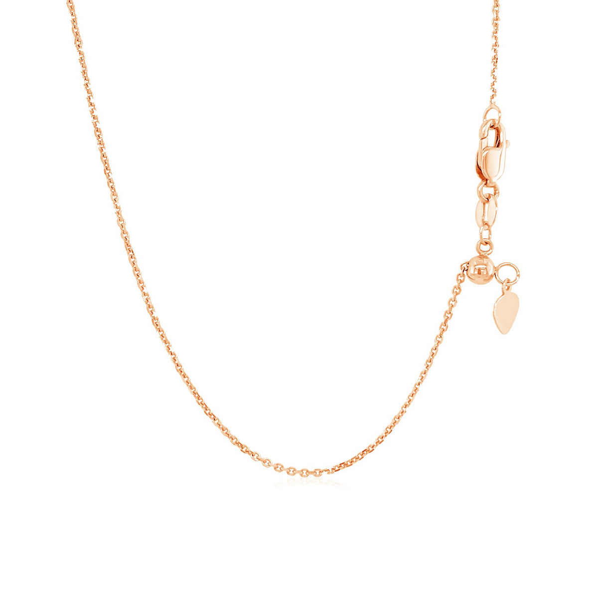 14k Adjustable Cable Chain