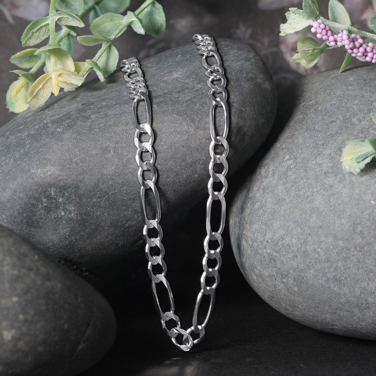 14k Solid Figaro Chain