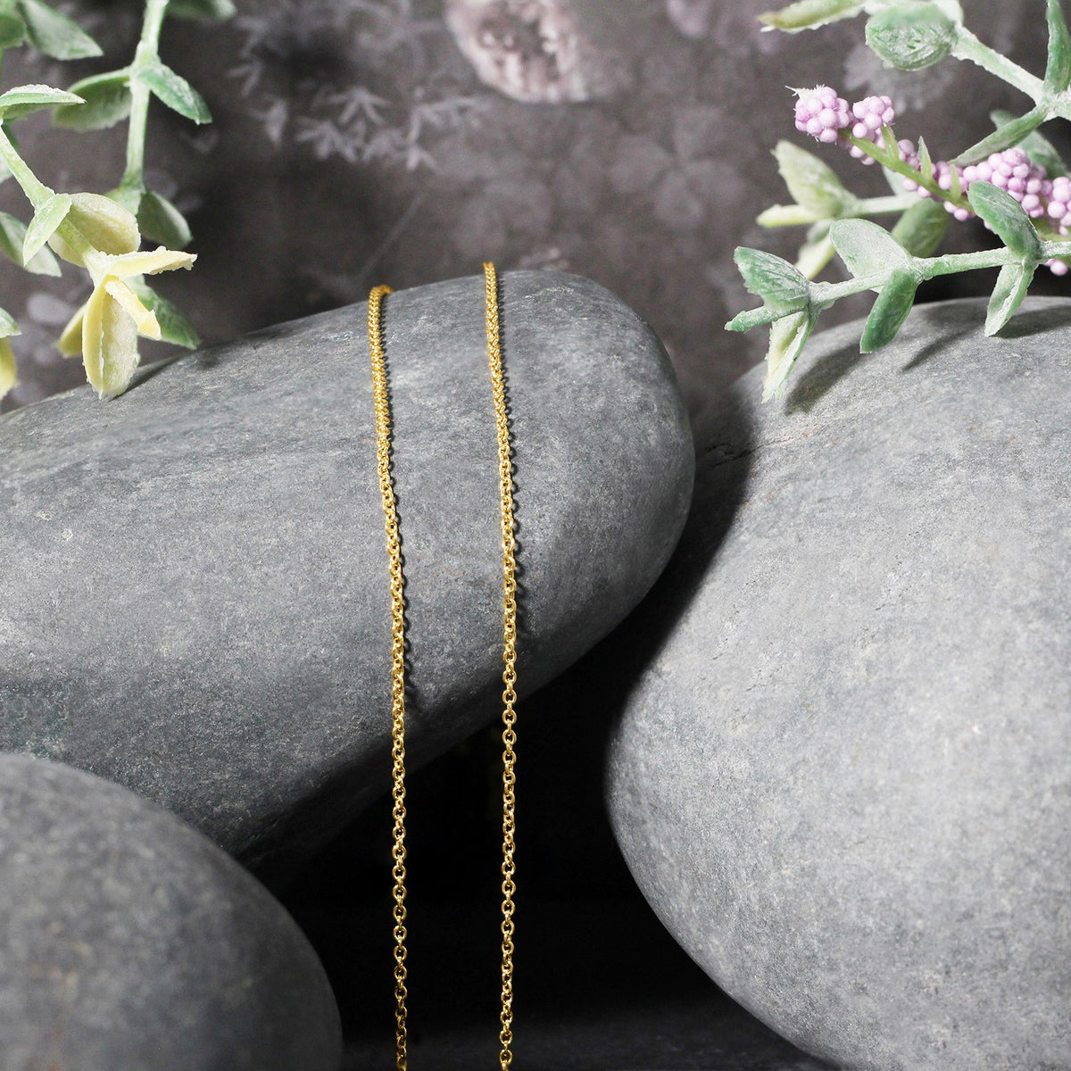 14k Oval Cable Link Chain