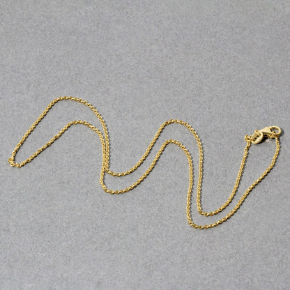 14k Oval Cable Link Chain