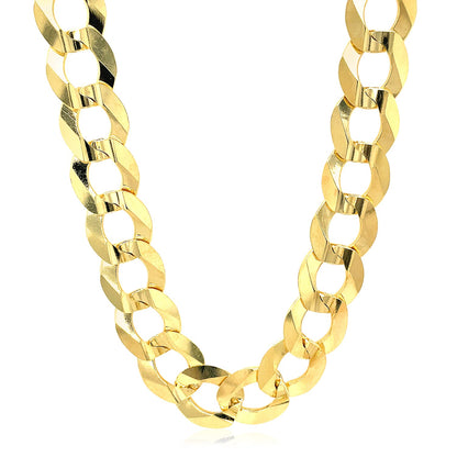 14k Solid Curb Chain