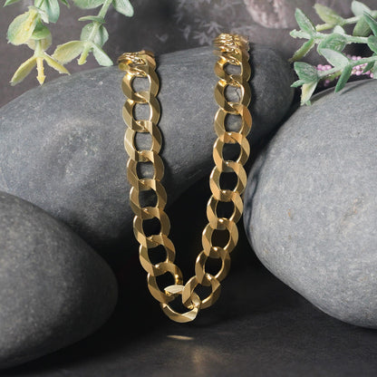 14k Solid Curb Chain