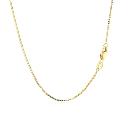 18k Yellow Gold Classic Box Chain