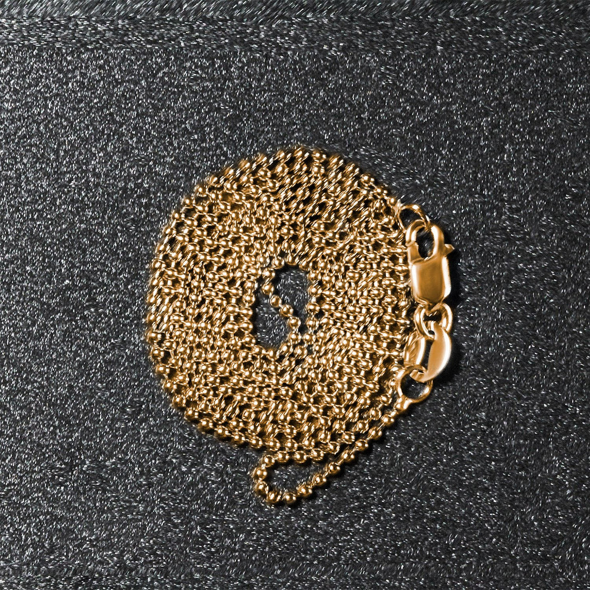 14k Bead Chain 1.0mm (1.00 mm)