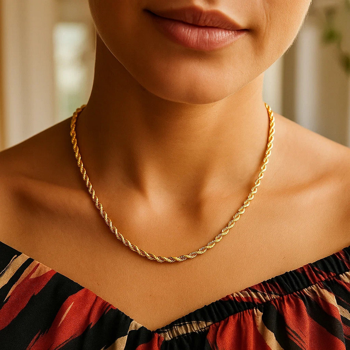 14k Light Rope Chain