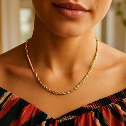 14k Light Rope Chain