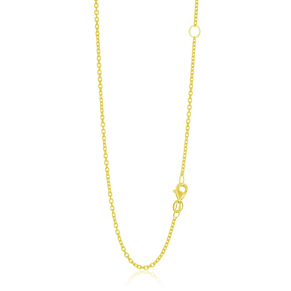 14k Adjustable Cable Chain