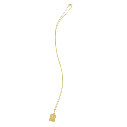 Sun and Stars Necklace in 14K Yellow Gold