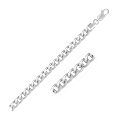14k Miami Cuban Semi Solid Chain