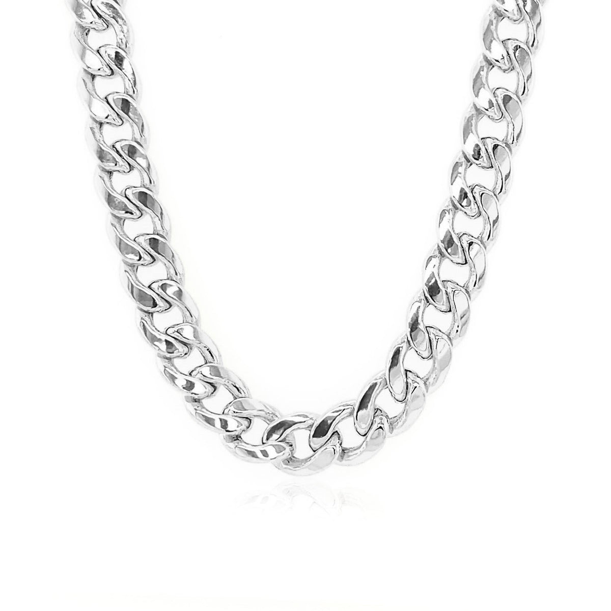 14k Miami Cuban Semi Solid Chain