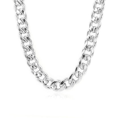 14k Miami Cuban Semi Solid Chain