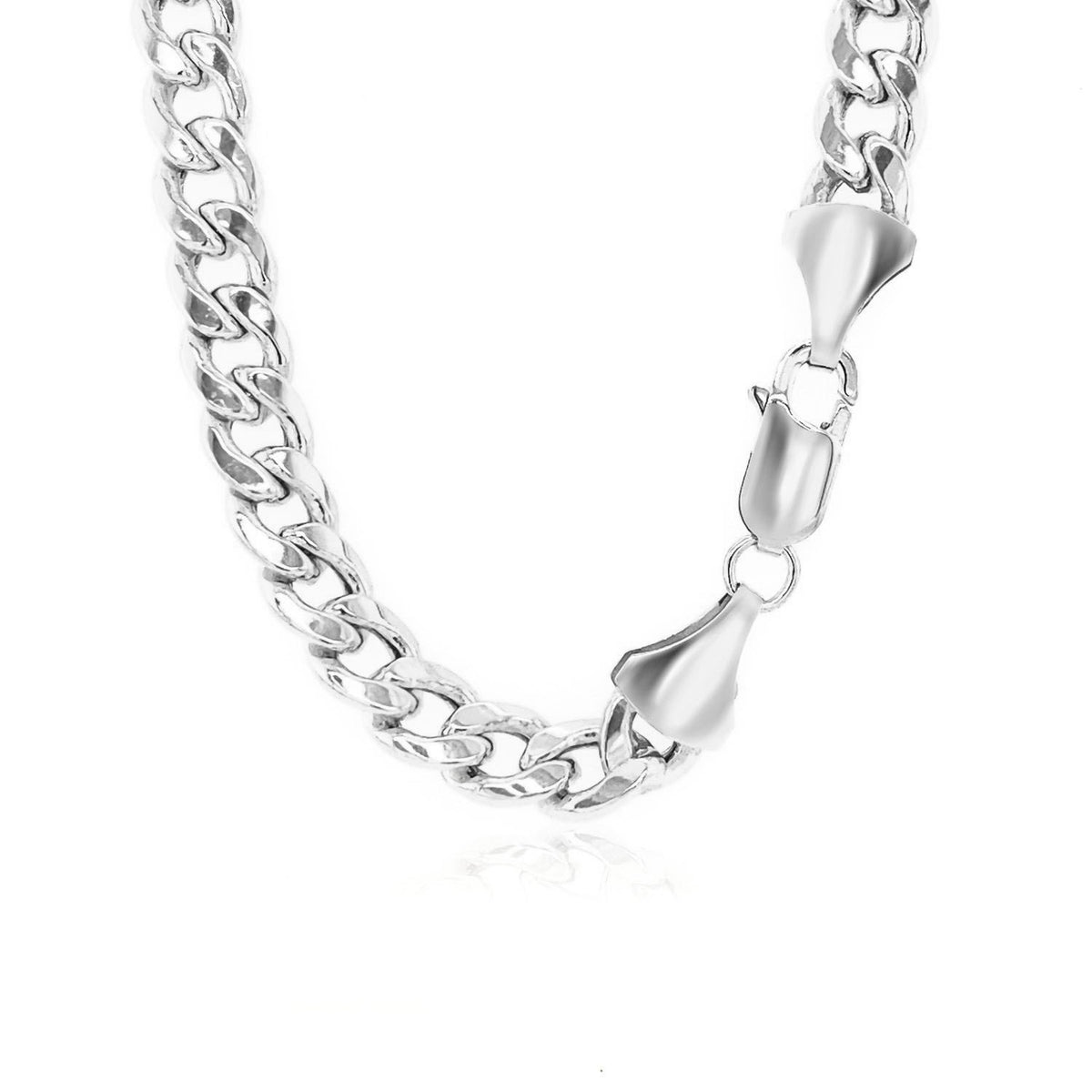 14k Miami Cuban Semi Solid Chain