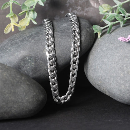 14k Miami Cuban Semi Solid Chain
