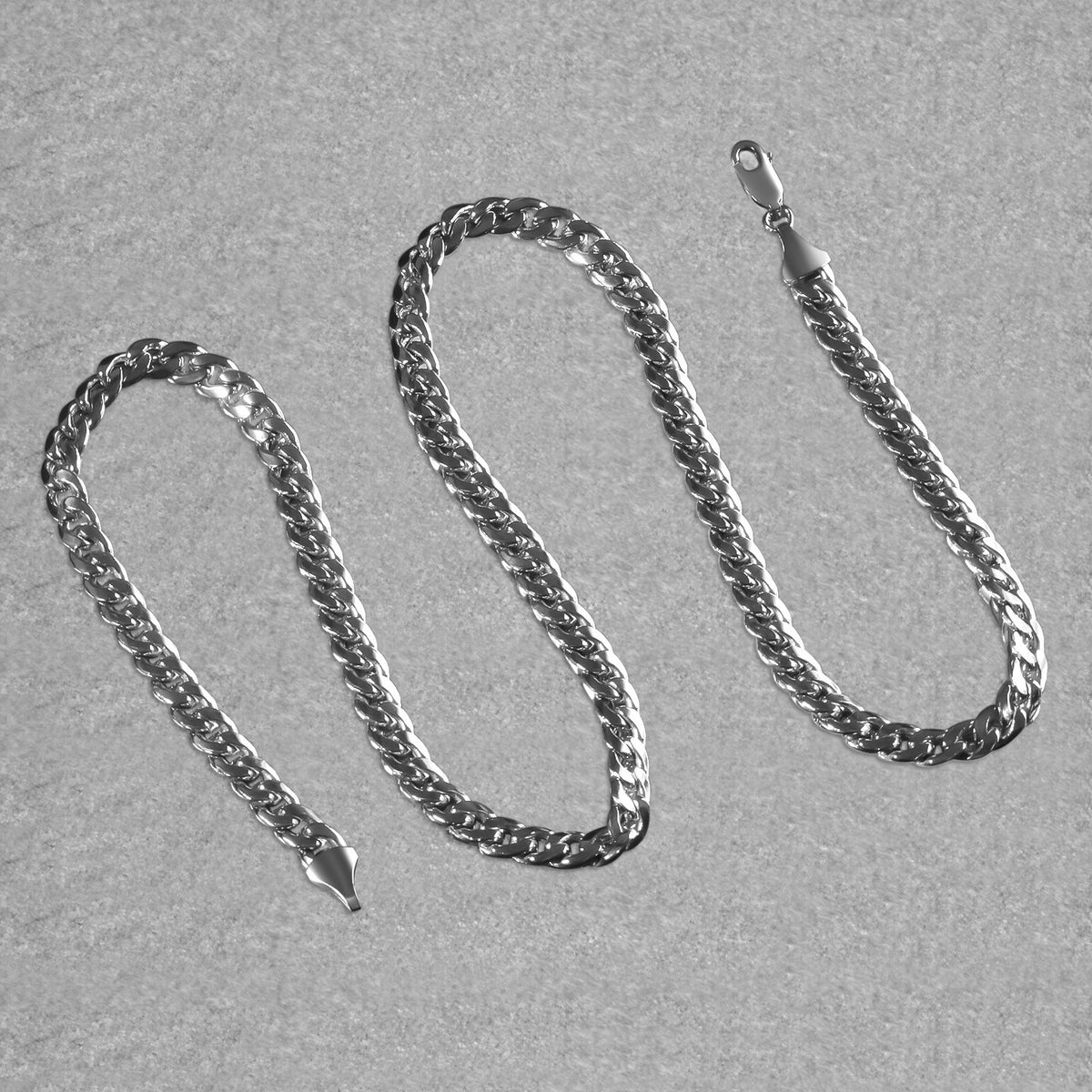 14k Miami Cuban Semi Solid Chain