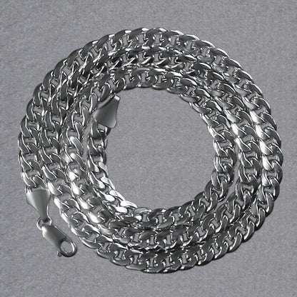 14k Miami Cuban Semi Solid Chain