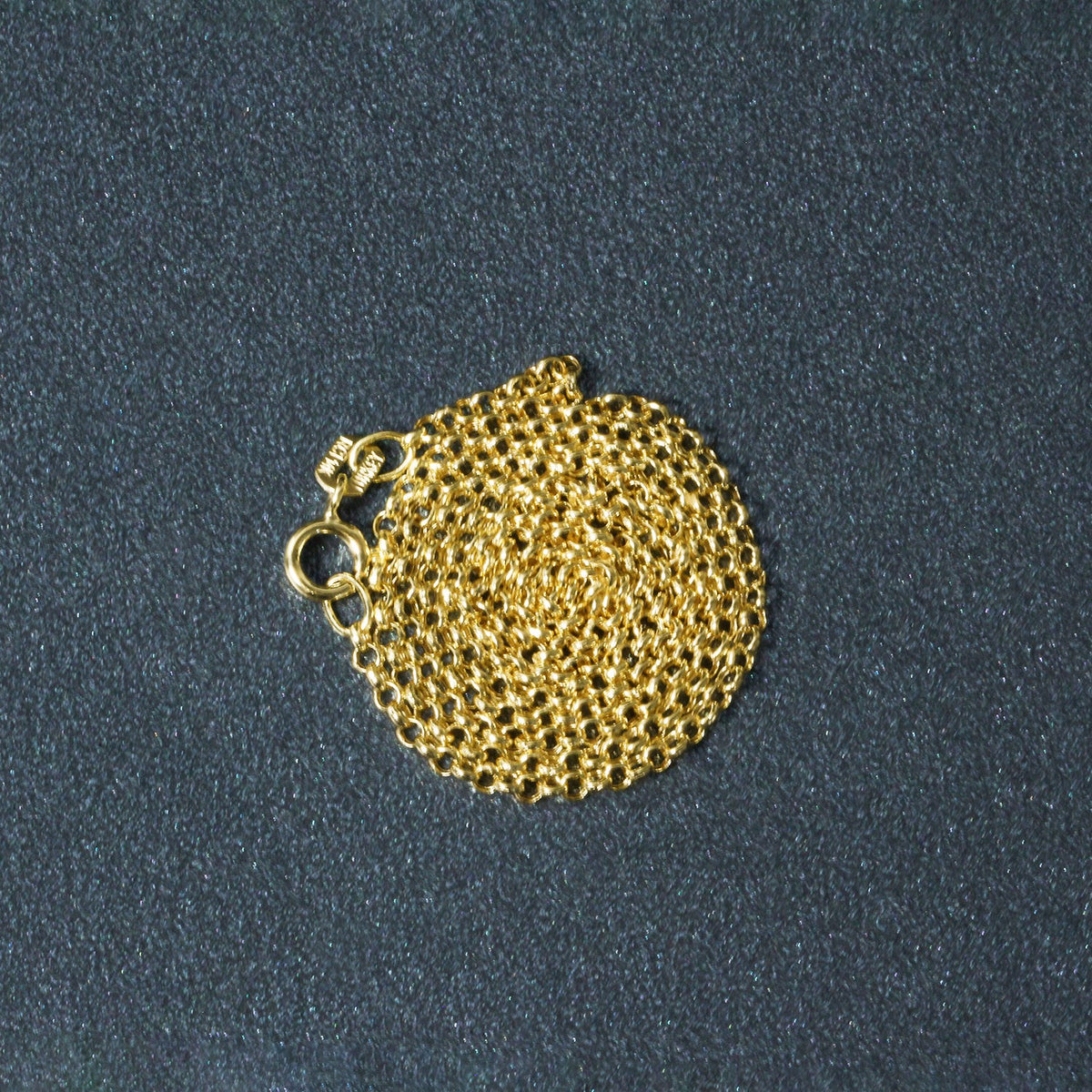 14k Yellow Gold Rolo Chain