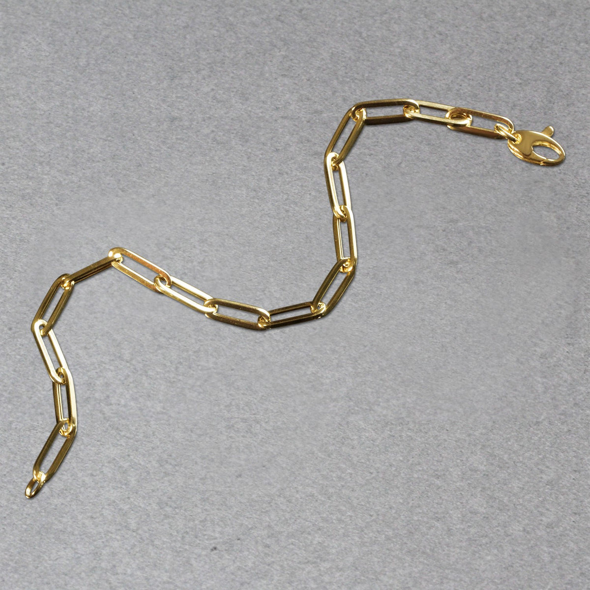14K Bold Paperclip Chain Bracelet (4.20 mm)