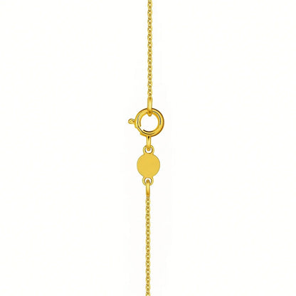 14K Yellow Gold Leo Necklace