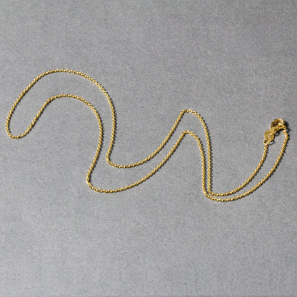 14k Oval Cable Link Chain