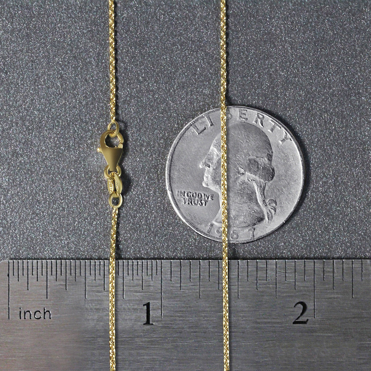 14k Oval Cable Link Chain