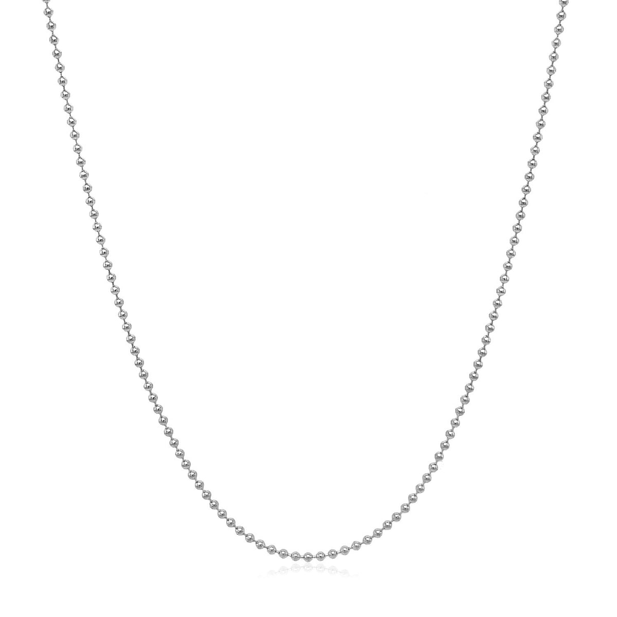 14k Bead Chain 1.0mm (1.00 mm)