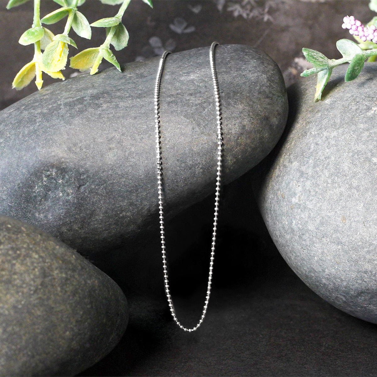 14k Bead Chain 1.0mm (1.00 mm)