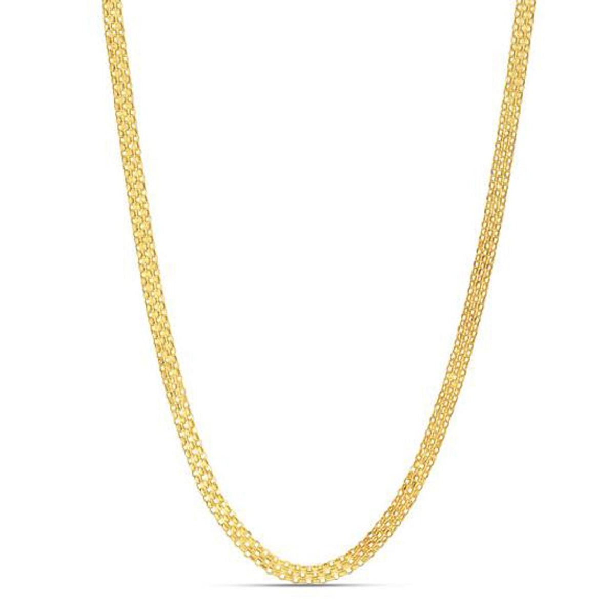 14k Yellow Gold Bismark Chain