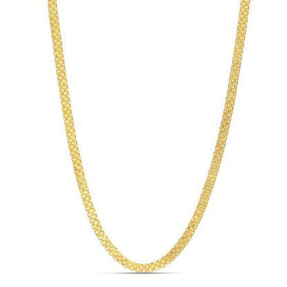 14k Yellow Gold Bismark Chain