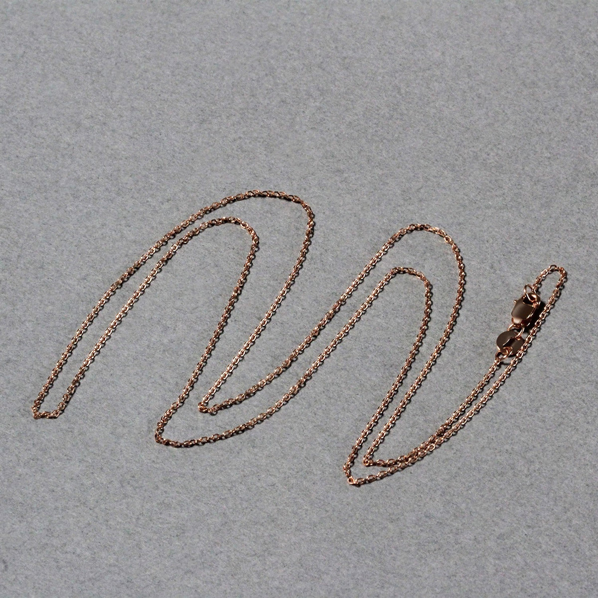 18k Diamond Cut Cable Link Chain